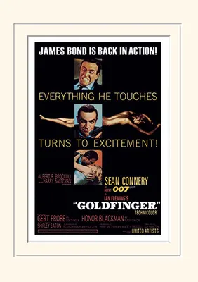 Obrázek produktu pro James Bond – Goldfinger – Excitement – 30 x 40 cm – plakát