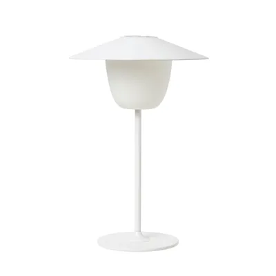Produktbild von Blomus ANI LAMP Mobile LED-Leuchte, Lampe, Laterne, USB ladbar, Aluminium, White, 65928