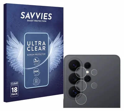 Produktbild von 18x Für Samsung Galaxy S26 Ultra (NUR Kameraschutz) Schutzfolie Savvies Displayschutz Display Schutz Folie Klar Transparent