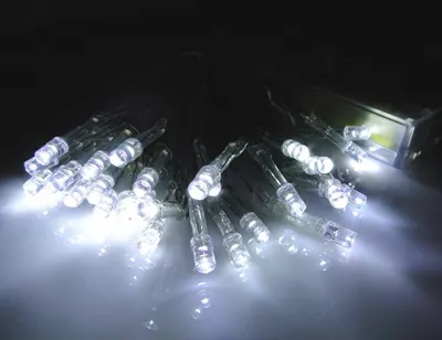Produktbild von LED Lichterkette Batterie 30 LEDS kaltweiß für innen IP20