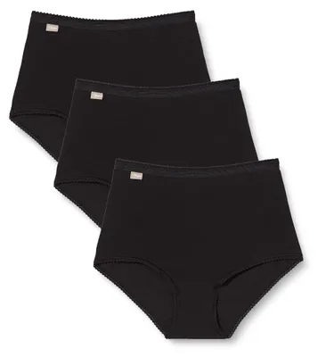 Zdjęcie produktu dla Playtex Majtki damskie Basic, bawełna, model Maxi, zestaw 3 sztuki
