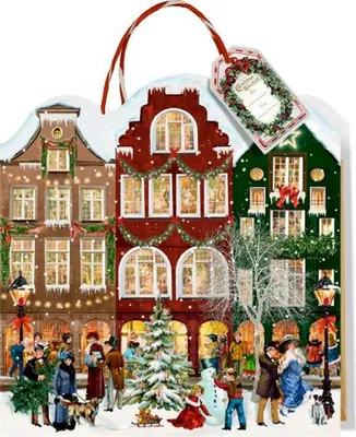 Produktbild von Weihnachtsstraße Adventskalender-Tasche