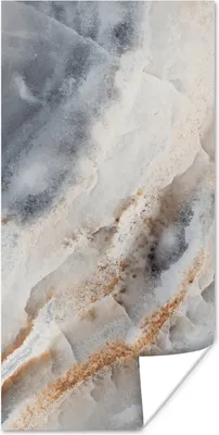 Produktbild von MuchoWow® Poster Natursteine - Mineralien - Muster 60x120 cm - Wandschmuck