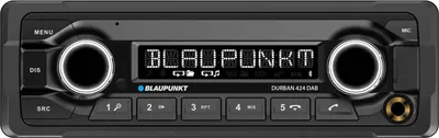 Produktbild von Blaupunkt Durban 424 DAB | Heavy Duty | 24 V | DAB+/FM | Bluetooth | 1-DIN Autoradio