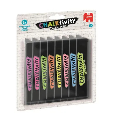 Produktbild von CHALKtivity Nachfüllverpackung, 8 Stück(e), Blau, Grün, Hellgrün, Pink, Rot, Violett, Gelb, 8 Farben