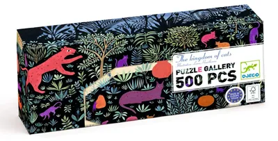 Immagine prodotto di Puzzle Galleria Il Regno dei Gatti, Djeco