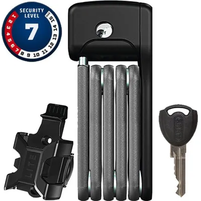 Obrázek produktu pro Abus Bordo Lite Mini 6055/60 SH Black Zámek