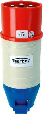 Produktbild von Testboy TV 416A - CEE-Adapter*