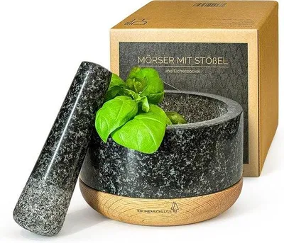 Image de Mortier avec pilon en granit