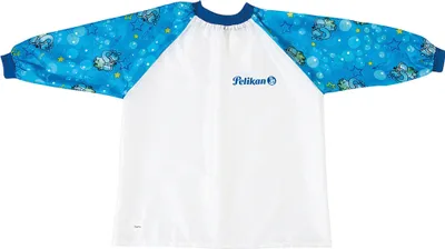 Produktbild von Pelikan Malschürze Boy blaue Ärmel mit Klettverschluss