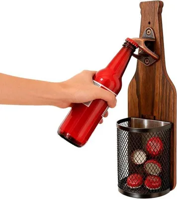 Produktbild von Holzschrauben-Öffner mit Dämpfungsventil, Holzbaraccessoires für Zuhause, Café, Küche und Garten, ideal für den Außenbereich