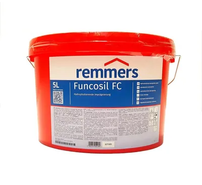 Immagine prodotto di Remmers Funcosil FC 5 L Crema per facciate a base di ISilano per l'idrofobia