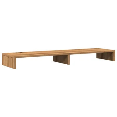 Image de vidaXL Support d'écran Artisan-Chêne 100x27x10 cm Bois composite