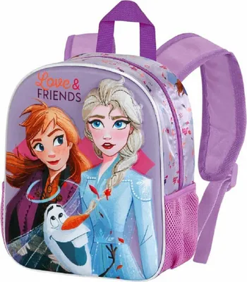 Produktbild von Frozen 3D Rucksack – Rosa Design für kleine Elsa-Fans