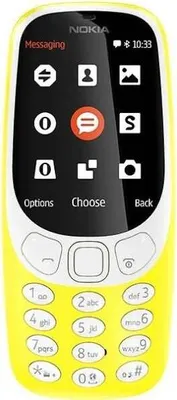 Produktbild von Nokia 3310, Balken, Dual-SIM, 6,1 cm (2.4"), 2 MP, 1200 mAh, Gelb