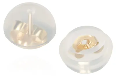 Produktbild von Silicone Ohrstöpsel - Gelbgold 9 Karat