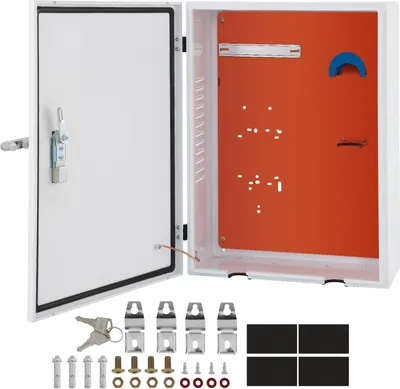 Produktbild von Tesla-Ladestationsbox, 70 x 50 x 25 cm, Outdoor-Kabelbox, Ladebox, Kabel-Organizer, IP32 wasserdicht, staubdicht, Cool Roll Steel-Elektrogehäusebox, für Tesla-Wandanschluss