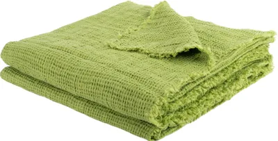 Produktbild von Zoeppritz Leinen-Plaid Honeybee Farbe green Größe 170x230