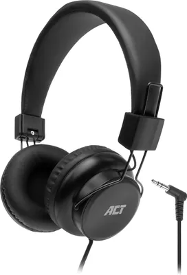 Zdjęcie produktu dla ACT AC9300, Przewodowa, Muzyka, 20 - 20000 Hz, Słuchawki, Czarny