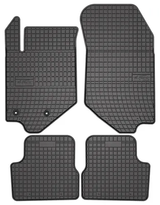 Produktbild von Gummi-Fußmatten für Jeep Avenger 2023- (Crossover) – 4-tlg, Schwarz, passgenau – Wielganizator SolidPRO