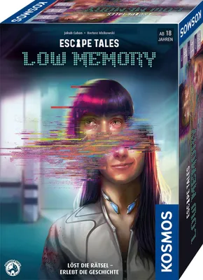 Produktbild von Kosmos Escape Tales - Low Memory, Kartenspiel, Lernen, 18 Jahr(e), Familienspiel