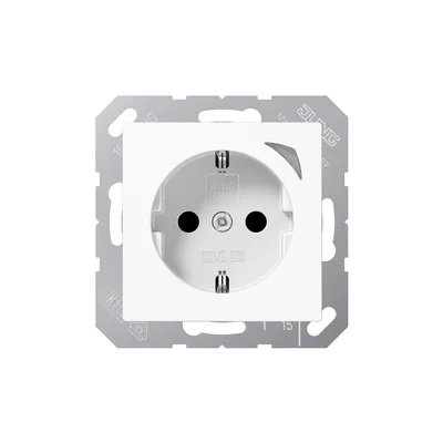 Immagine prodotto di Jung HOME SCHUKO BTA1521SWW Steckdose 1 (BTA1521SWW)