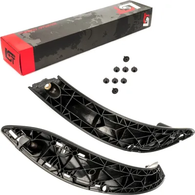 Produktbild von 2x Zuziehgriff innen links rechts schwarz für BMW 3er F30 F31 F34 4 F32 F33 F36