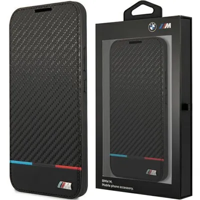 Produktbild von BMW Booktype M Collection Triangles - Samsung Galaxy S22+ Hülle (Schwarz)