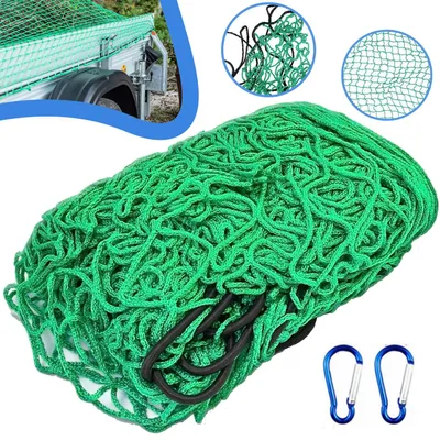Produktbild von Anhängernetz, Gepäcknetz, zur Ladungssicherung, 3 x 4 m, Containernetz, Sicherungsnetz