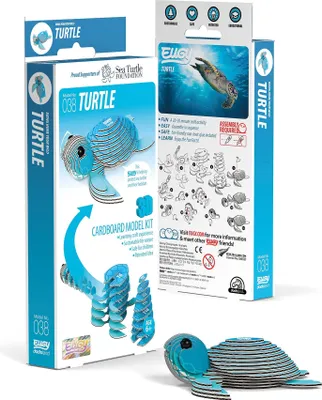 Produktbild von EUGY - 3D Bastelset Schildkröte