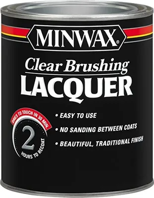 Obrázek produktu pro Minwax Bezbarvý kartáčovací lak SATIN 946 ml Lackpolitur