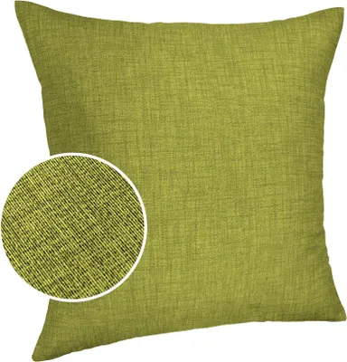 Produktbild von Dekokissenbezug MrJack Uni Pistaziengrün 40x40cm Einfarbig Leinenoptik Sofakissen mit Reißverschluss