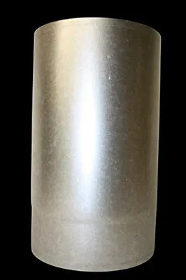 Productafbeelding van Rookpijp voor kachel - Diameter 130 mm - Lengte 500 mm - Zilver