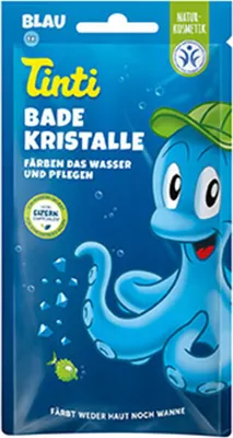Produktbild von Tinti Badekristalle blau BDIH 11000605