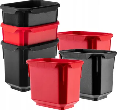 Obrázek produktu pro Zásobník na nářadí KADAX "Tretten, skříňky na nářadí, zásobník na hřebíky a šrouby, 11 cm, 6 kusů