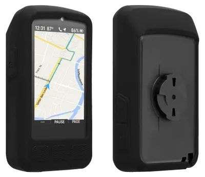 Produktbild von kwmobile Hülle kompatibel mit Wahoo Elemnt Roam V3 - Silikon GPS Fahrrad Case Schutzhülle