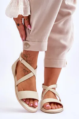 Produktbild von Big Star Damensandalen Broonze beige 37