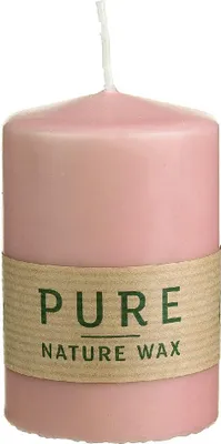 Produktbild von WENZEL PURE Kerze Safe Candle 9x6cm antikrosa, rosa