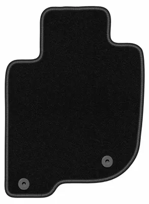 Produktbild von Fahrermatte Automatte Velours Schwarz für Fiat Fullback 2015-