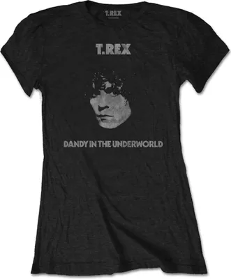 Produktbild von T-Rex - Dandy Damen XX-Großes T-Shirt - Schwarz