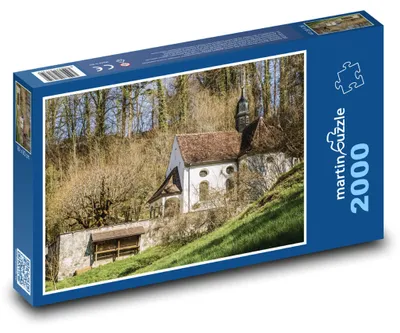 Zdjęcie produktu dla Puzzle 2000 Kaplica w lesie - martinpuzzle