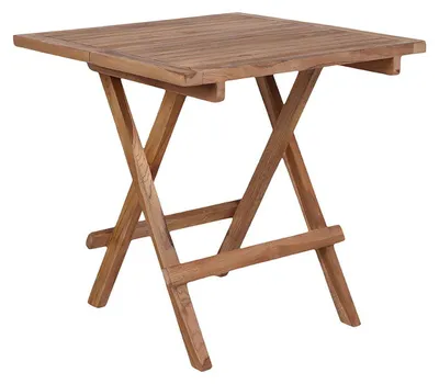 Produktbild von Outdoor-Beistelltisch Bilbao aus Naturteak 50x50x50 cm