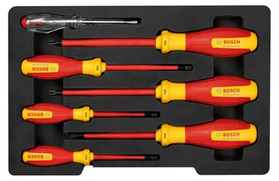 Produktbild von VDE Schraubendreher-Set, TX, 7-teilig