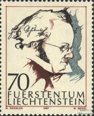 Produktbild von Briefmarken Liechtenstein 1997 Mi 1147 (kompl.Ausg.) postfrisch Franz Schubert