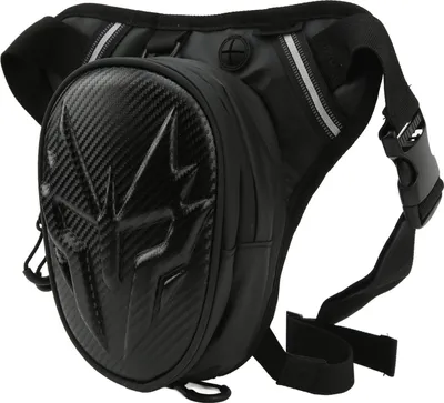Produktbild von Motorrad-Beintasche, PVC, matt, Drop-Beutel, multifunktionale Oberschenkeltaschen für Ourdoor, Kohlefaser