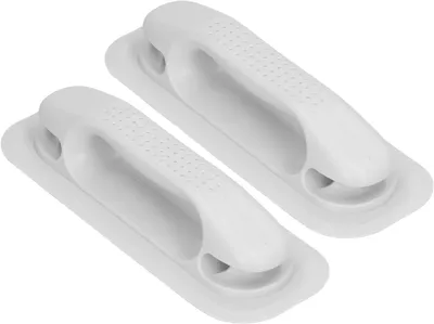 Productafbeelding van Boot handgrepen - Rubberen handgreep Opblaasbare boot handgreep - Watersport Assistentie - Met Gat Ontwerp - 2 stuks - Zwart