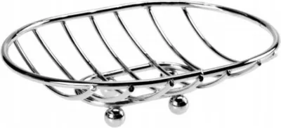 Produktbild von Alsea silberne ovale Seifenschale aus Metall