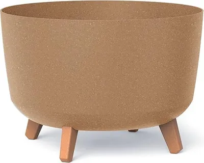 Immagine prodotto di Credito Gracia Eco Vaso da fiori con gambe in legno DGRL400W-4665W