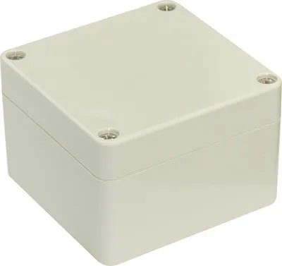 Produktbild von Modulgehäuse ABS, 83x81x56 mm, IP65, lichtgrau