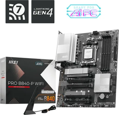 Produktbild von PRO B840-P WIFI AMD Motherboard